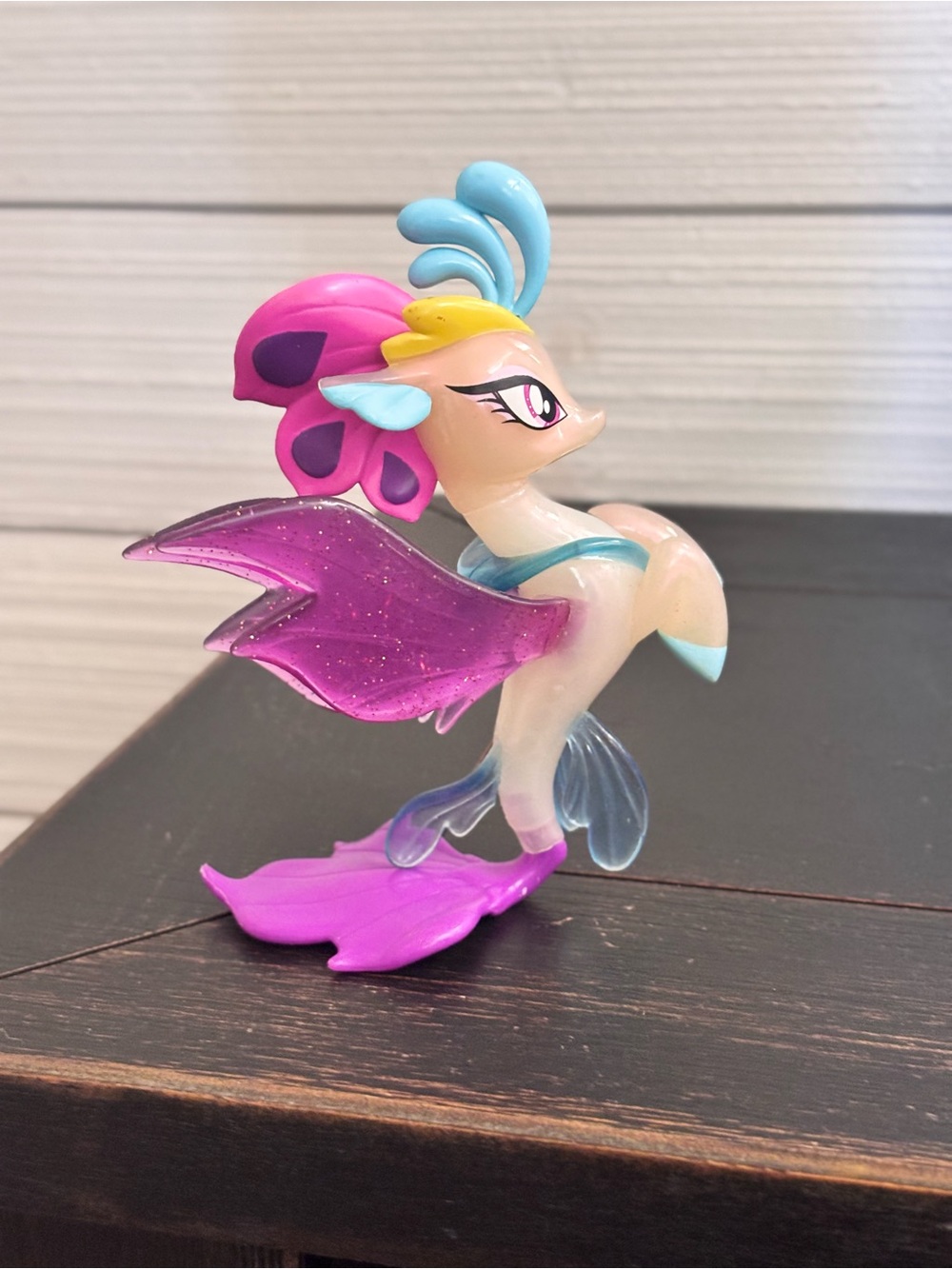 My Little Pony The Movie Seaquestria Queen Novo Seapony Horse Figurine